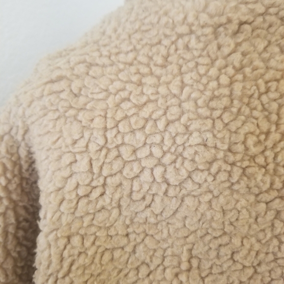 I AM GIA S Borg Sherpa Teddy Zip Up Jacket Coat - Picture 6 of 10